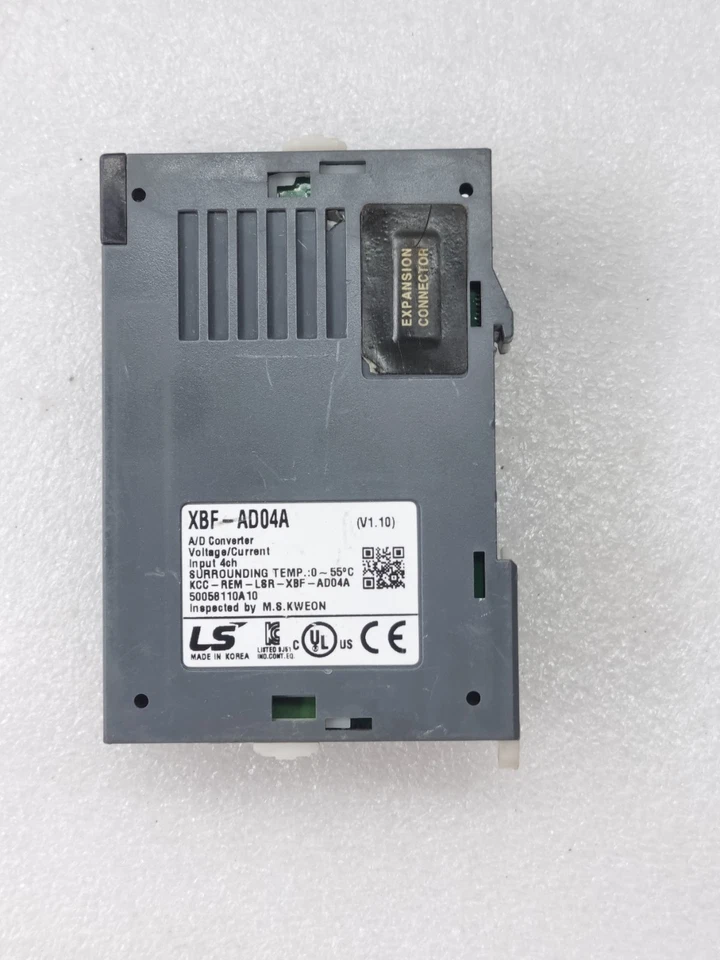 LS XBF-AD04A A/D CONVERTER 4 Channel ANALOG INPUT MODULE (Tested Working)